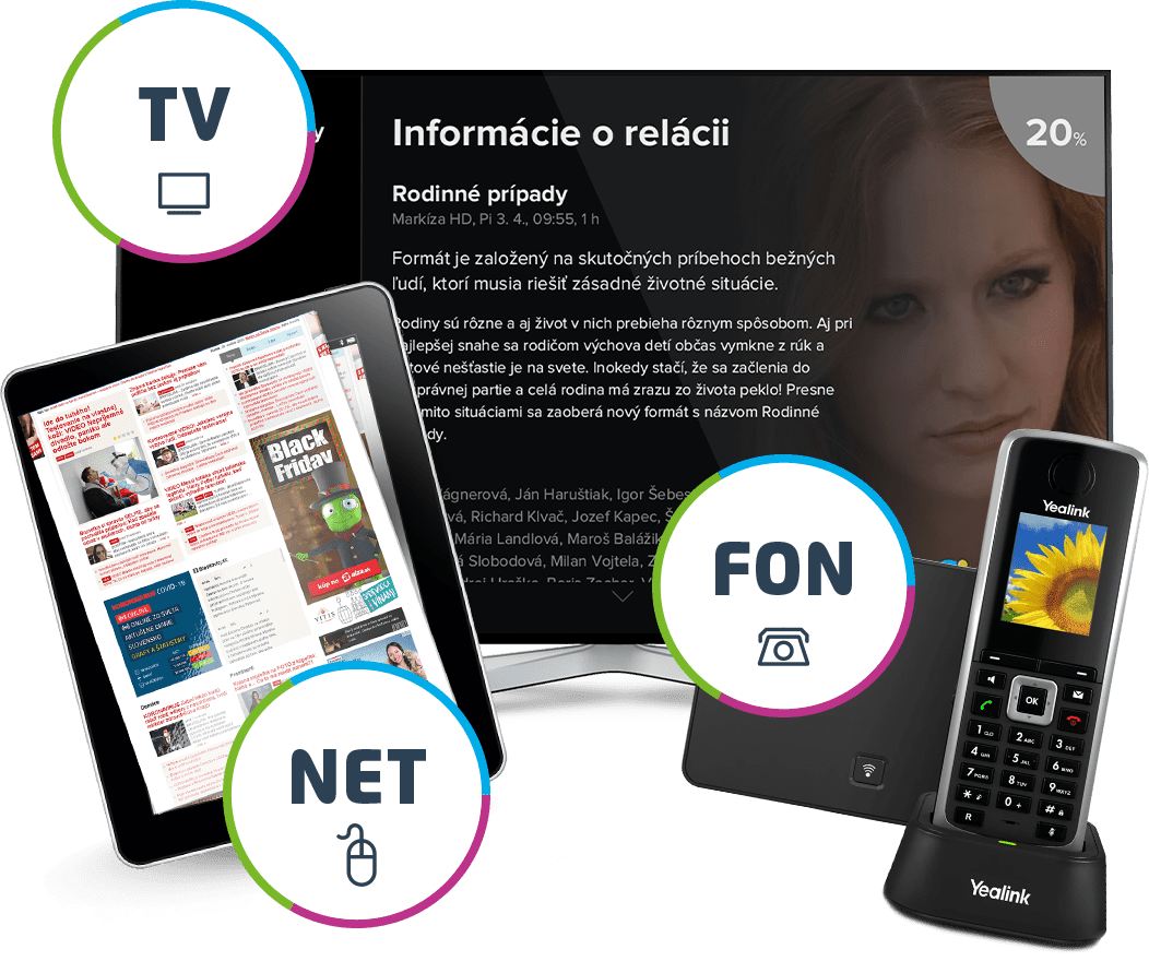 Optický internet, digitálna televízia a telefonovanie v jednom balíku | NUO